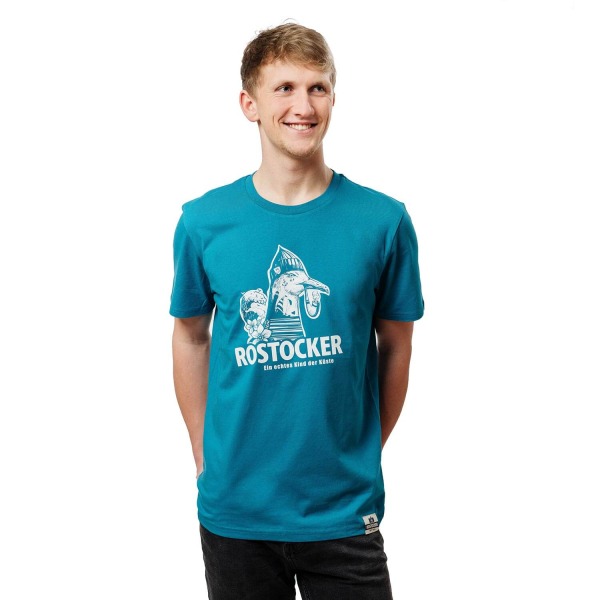 Rostocker T-Shirt Möwe Frontansicht Herren